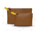 Pochette Vue Lac Volta en cuir marine Pochette Vue Lac Volta en cuir marine