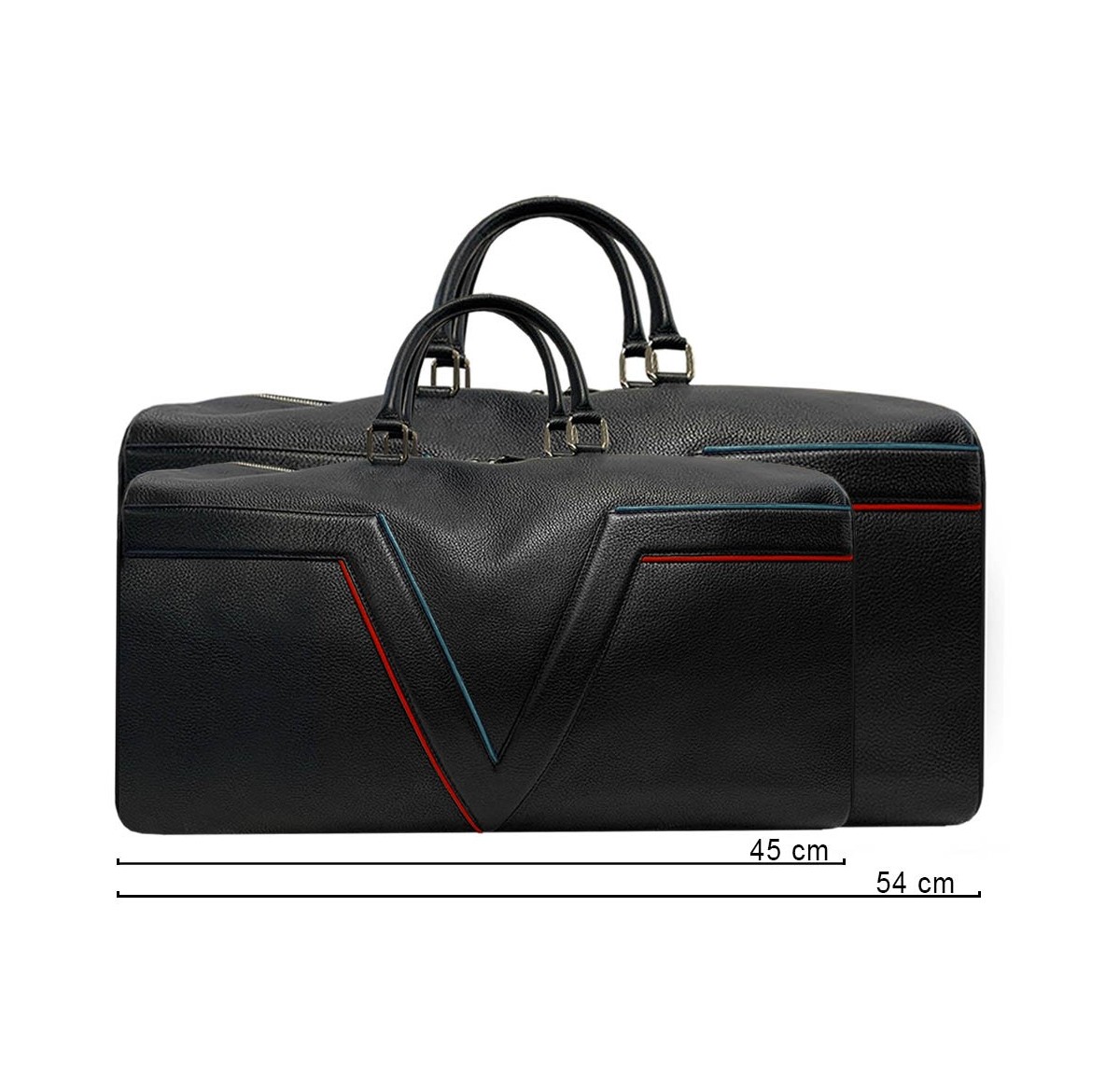 Moyen et grand modèle de notre sac de voyage BréVent.