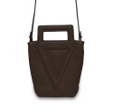 copy of Cabas marron liseré cognac Victoria