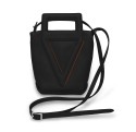 Le sac cabas Vue Lac Victoria en cuir noir.